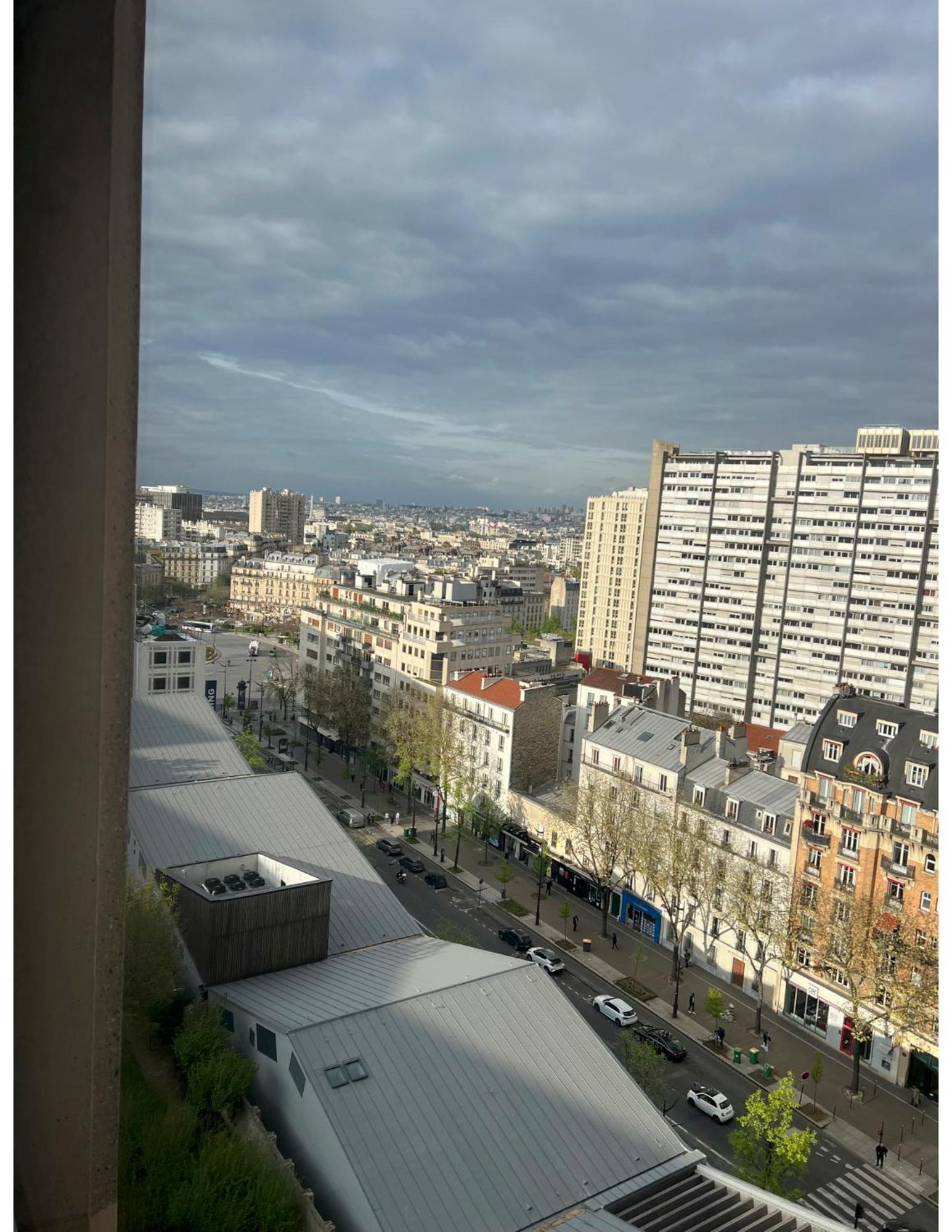 Chic 2 Rooms Paris13 With View Exterior foto