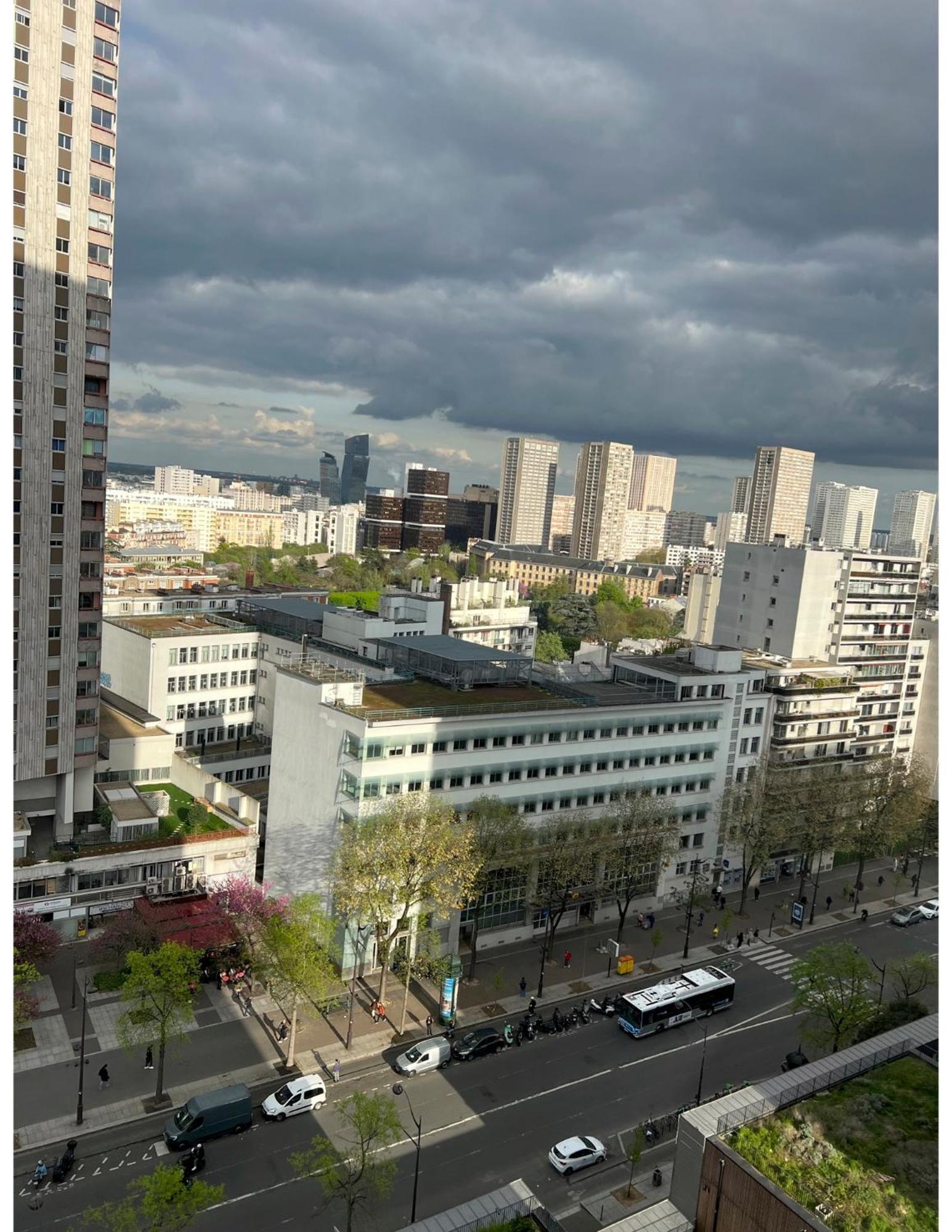 Chic 2 Rooms Paris13 With View Exterior foto